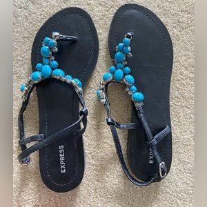 Brand new express sandals